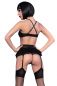 Preview: Spitzen-Set CR4466 schwarz