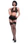 Preview: Spitzen-Set CR4466 schwarz