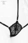 Preview: String mit Choker CR4385 schwarz