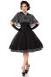 Preview: Swing-Kleid mit Cape