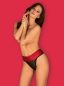 Preview: Tienesy String schwarz-rot 2-7228