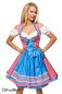 Preview: Traditionelles Karodirndl rot-blau-weiss 1-70037-042 Preview: Traditionelles Karodirndl rot-blau-weiss 1-70037-042