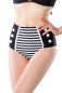 Preview: Vintage-Bikinihoeschen schwarz-weiss 1-50179-010 Preview: Vintage-Bikinihoeschen schwarz-weiss 1-50179-010
