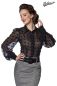 Preview: Vintage-Bluse schwarz 1-50189-002 Preview: Vintage-Bluse schwarz 1-50189-002