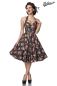 Preview: Vintage-Corsagenkleid schwarz-pink-gruen 1-50187-128 Preview: Vintage-Corsagenkleid schwarz-pink-gruen 1-50187-128