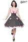Preview: Vintage-Swing-Kleid schwarz-weiss-rosa 1-50066-141 Preview: Vintage-Swing-Kleid schwarz-weiss-rosa 1-50066-141
