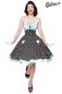 Preview: Vintage-Swing-Kleid schwarz-weiss-blau 1-50066-142