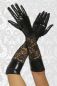 Preview: Wetlook-Handschuhe mit Spitze schwarz 1-12446-002 Preview: Wetlook-Handschuhe mit Spitze schwarz 1-12446-002