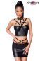 Preview: Harness-Wetlook-Set mit Rock schwarz 1-18263-002 Preview: Harness-Wetlook-Set mit Rock schwarz 1-18263-002