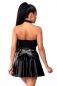 Preview: ausgestelltes Wetlook Kleid