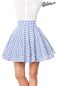 Preview: kurzer Swing-Rock blau-weiss 1-50060-120 Preview: kurzer Swing-Rock blau-weiss 1-50060-120