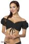 Preview: schulterfreie Dirndlbluse schwarz 1-70046-002 Preview: schulterfreie Dirndlbluse schwarz 1-70046-002