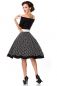 Preview: schulterfreies Swing-Kleid Preview: schulterfreies Swing-Kleid
