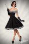 Preview: schulterfreies Swing-Kleid schwarz-weiss 1-50053-010 Preview: schulterfreies Swing-Kleid schwarz-weiss 1-50053-010