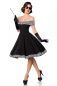 Preview: schulterfreies Swing-Kleid Preview: schulterfreies Swing-Kleid