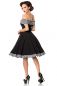 Preview: schulterfreies Swing-Kleid Preview: schulterfreies Swing-Kleid