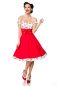 Preview: schulterfreies Swing-Kleid Preview: schulterfreies Swing-Kleid
