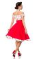 Preview: schulterfreies Swing-Kleid Preview: schulterfreies Swing-Kleid