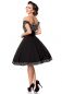 Preview: schulterfreies Swing-Kleid Preview: schulterfreies Swing-Kleid