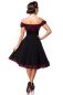 Preview: schulterfreies Swing-Kleid Preview: schulterfreies Swing-Kleid