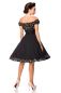 Preview: schulterfreies Swing-Kleid Preview: schulterfreies Swing-Kleid