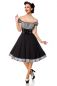 Preview: schulterfreies Swing-Kleid Preview: schulterfreies Swing-Kleid
