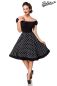 Preview: schulterfreies Swing-Kleid schwarz-weiss 1-50300-010 Preview: schulterfreies Swing-Kleid schwarz-weiss 1-50300-010