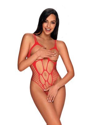 B133 Crotchless Teddy rot