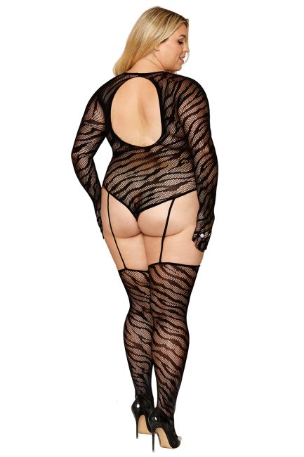 Bodystocking DR0420 schwarz