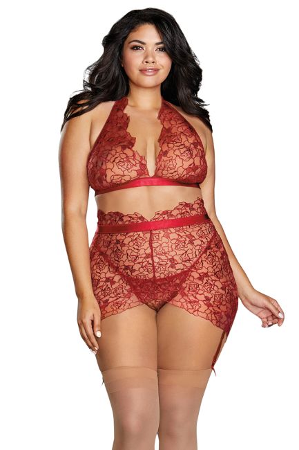 Bralette-Set DR12170X garnet garnet 2-6959