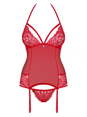 Corsage - rot - Collection Corinna