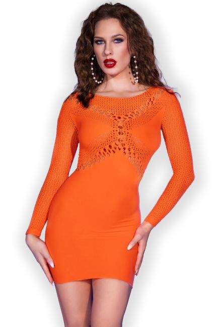 Minikleid CR4682 neonorange