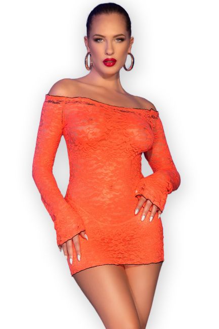 Minikleid CR4859 orange