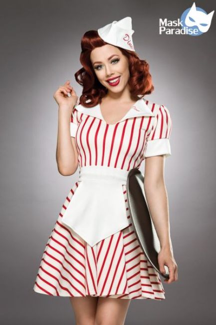Retro Kellnerin: Diner Waitress