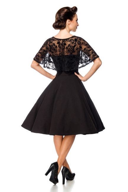Retrokleid mit Cape