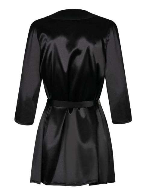 Satinia Robe schwarz