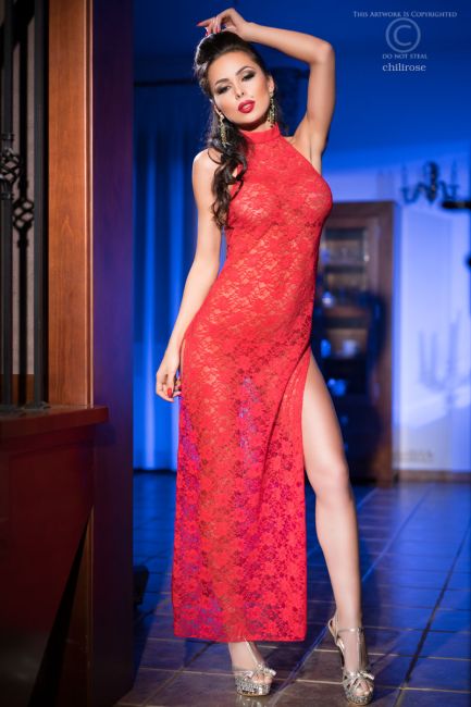 Spitzenkleid CR3506