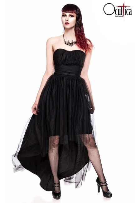 Tuell-Kleid schwarz 1-90013-002