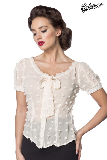Vintage Schluppenbluse