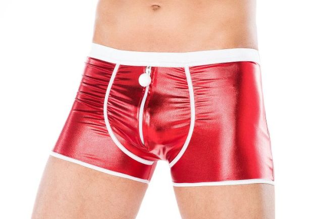 X-Mas Boxershorts MC-9049 rot-weiss 2-5648