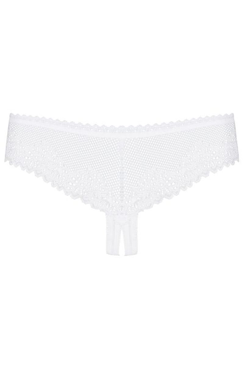 Alabastra Crotchless Thong