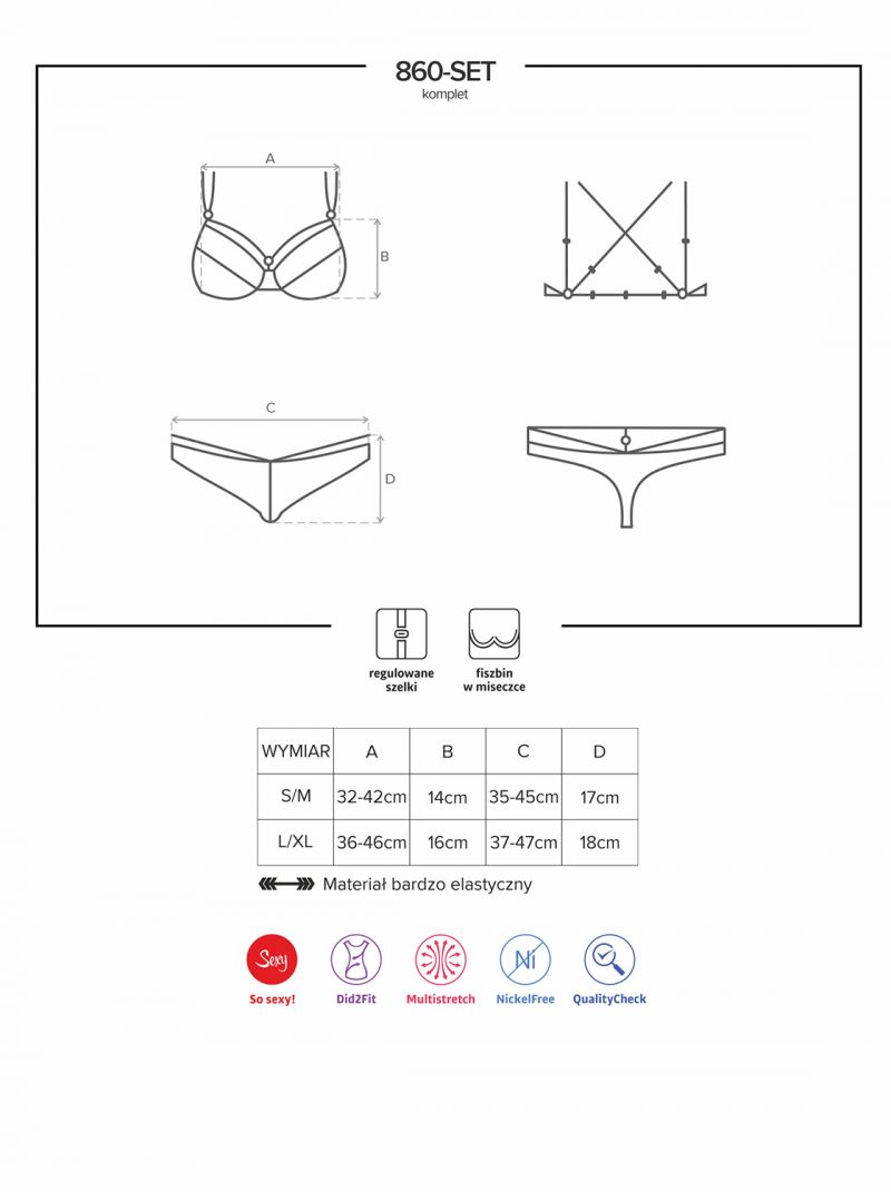 BH und String - rot - Collection Marie