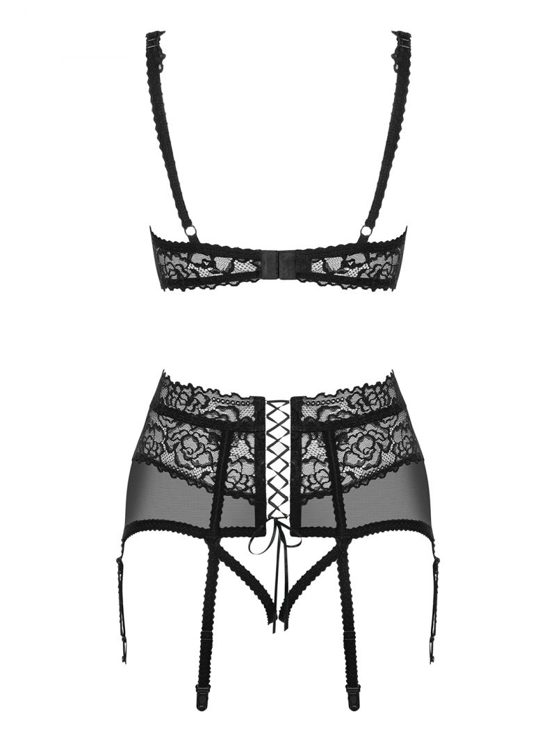 BH und Strumpfhaltergürtel - Collection black heart BH und Strumpfhaltergürtel - Collection black heart