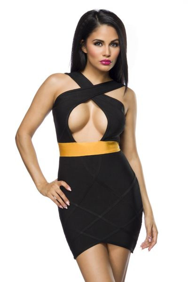Bandage-Shape-Kleid schwarz 1-14291-002 Bandage-Shape-Kleid schwarz 1-14291-002