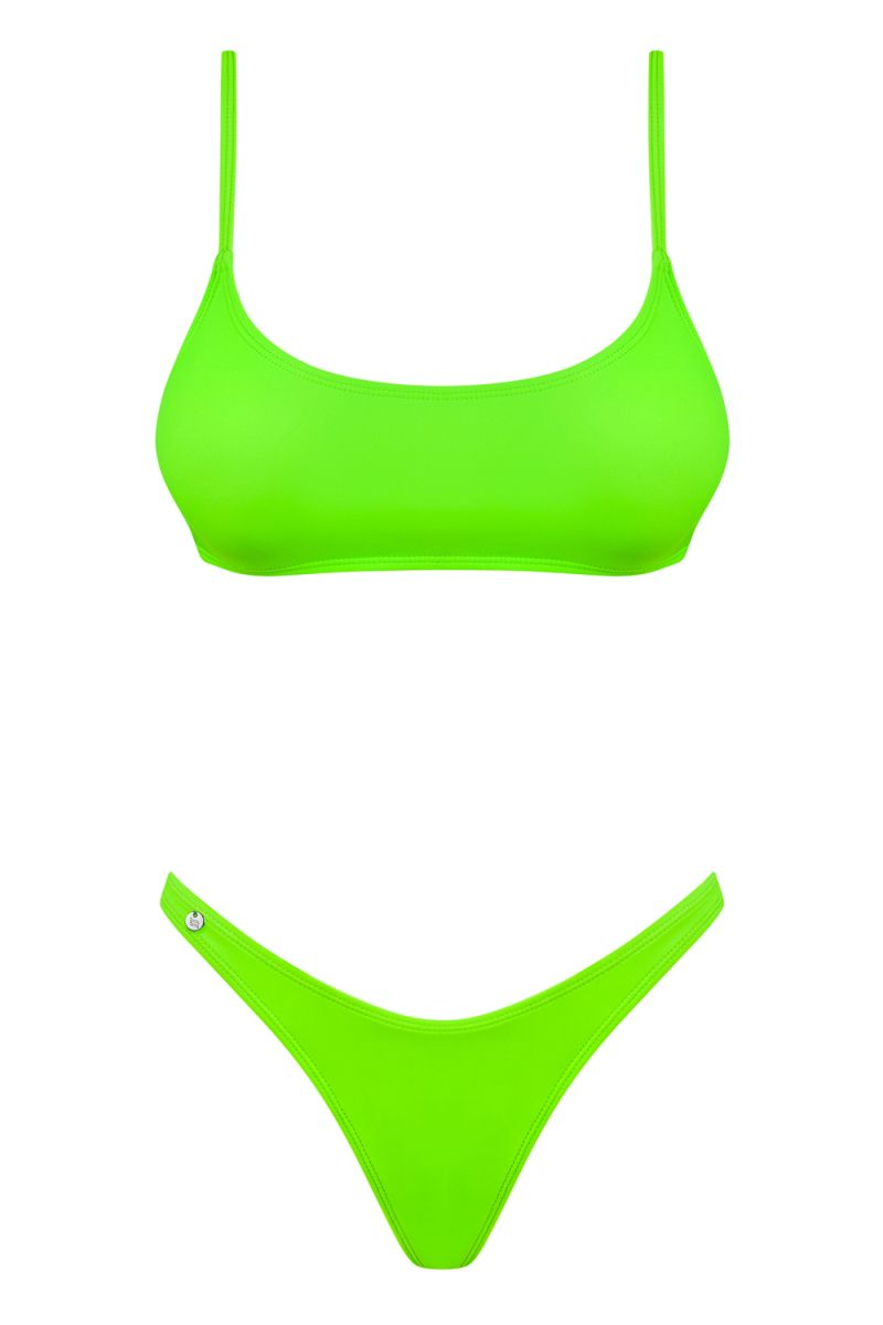 Bikini Mexico Beach neongrün