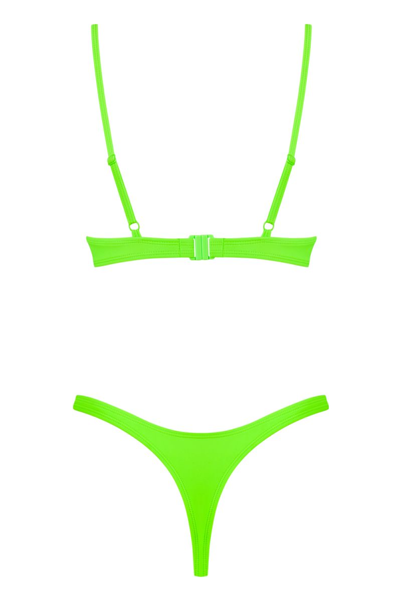 Bikini Mexico Beach neongrün