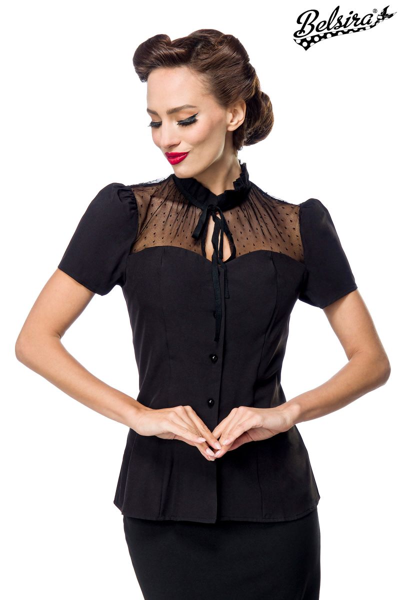 Bluse schwarz 1-50327-002 Bluse schwarz 1-50327-002