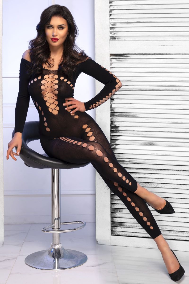 Bodystocking CR4646 schwarz