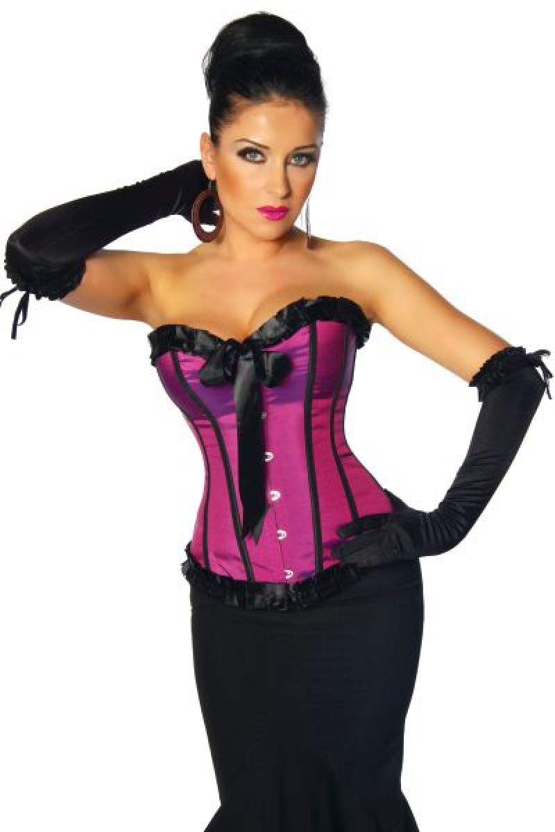 Burlesque-Satin-Corsage Burlesque-Satin-Corsage