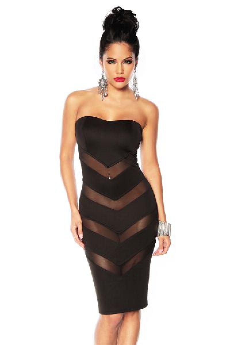 Club-Kleid schwarz 1-13118-002 Club-Kleid schwarz 1-13118-002